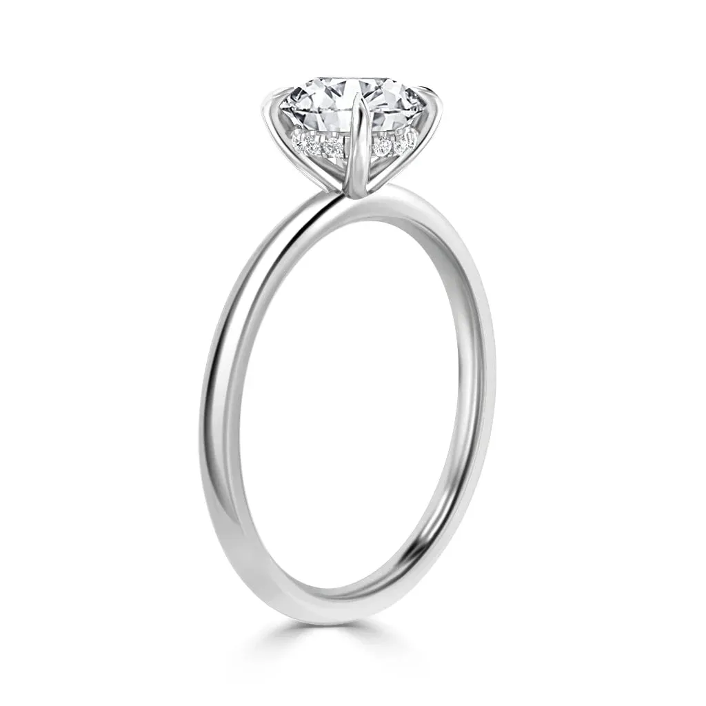 Edith - 18ct White Gold - Round