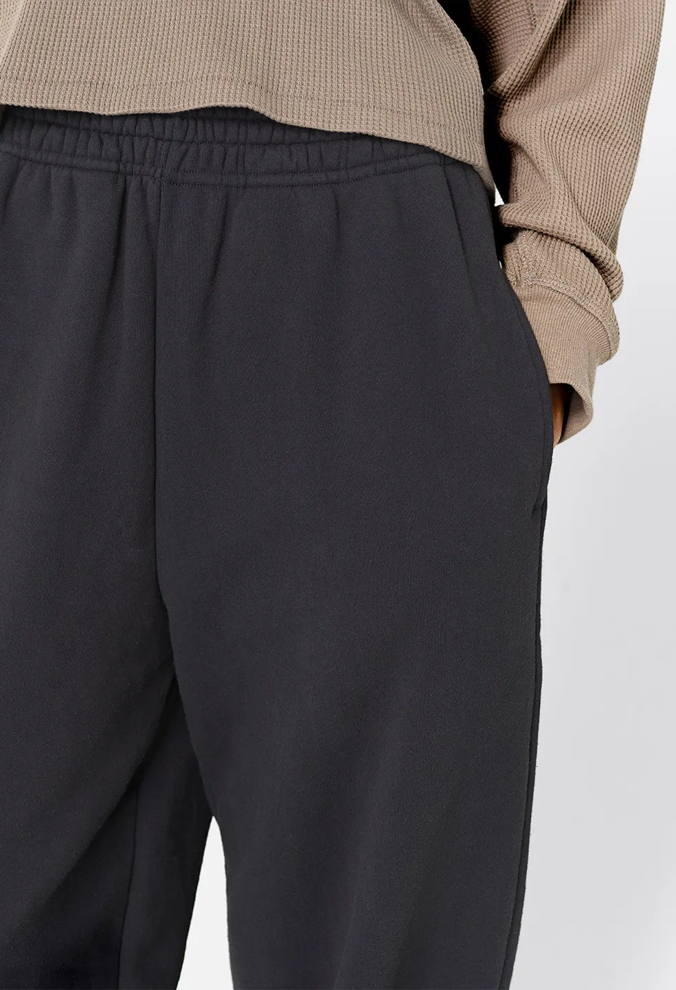 Fleeced Balloon Sweats / Charcoal