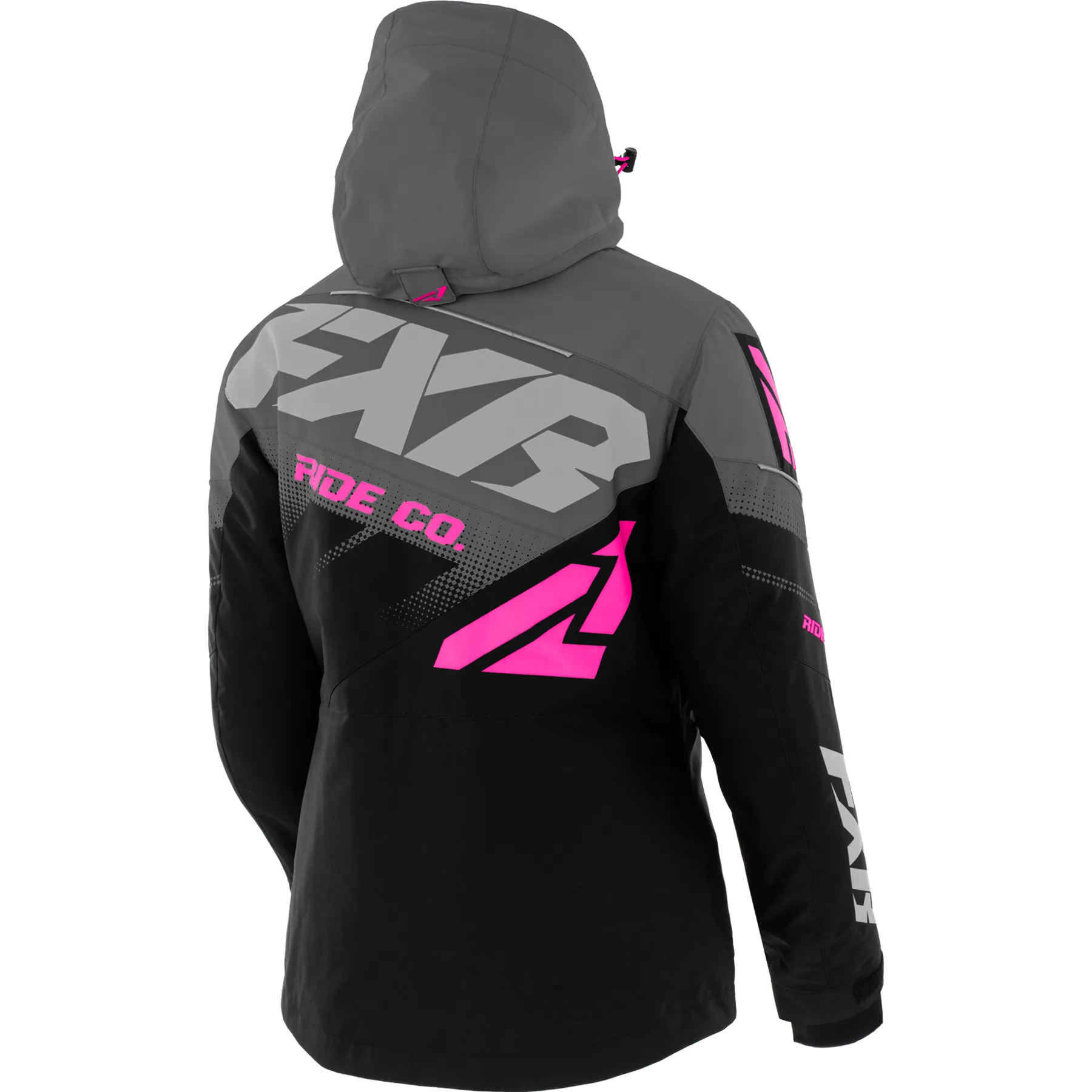 FXR Boost FX Womens Jacket Black/Char/Fuchsia