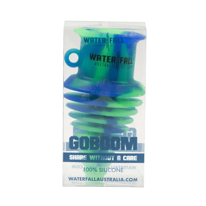 Gobdom Silicone Mouthpiece - Blue/Green