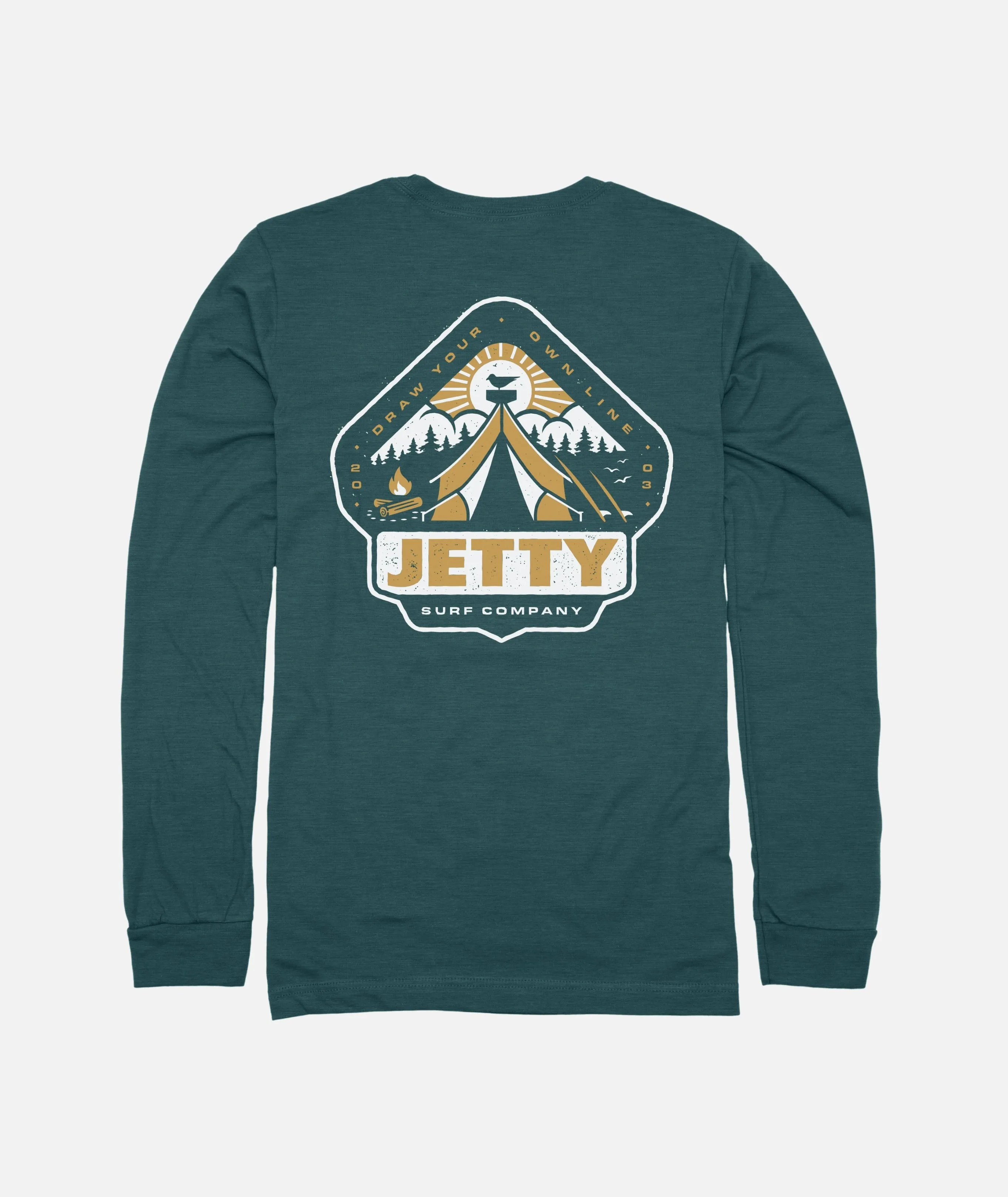 Grom Camper Long Sleeve - Teal