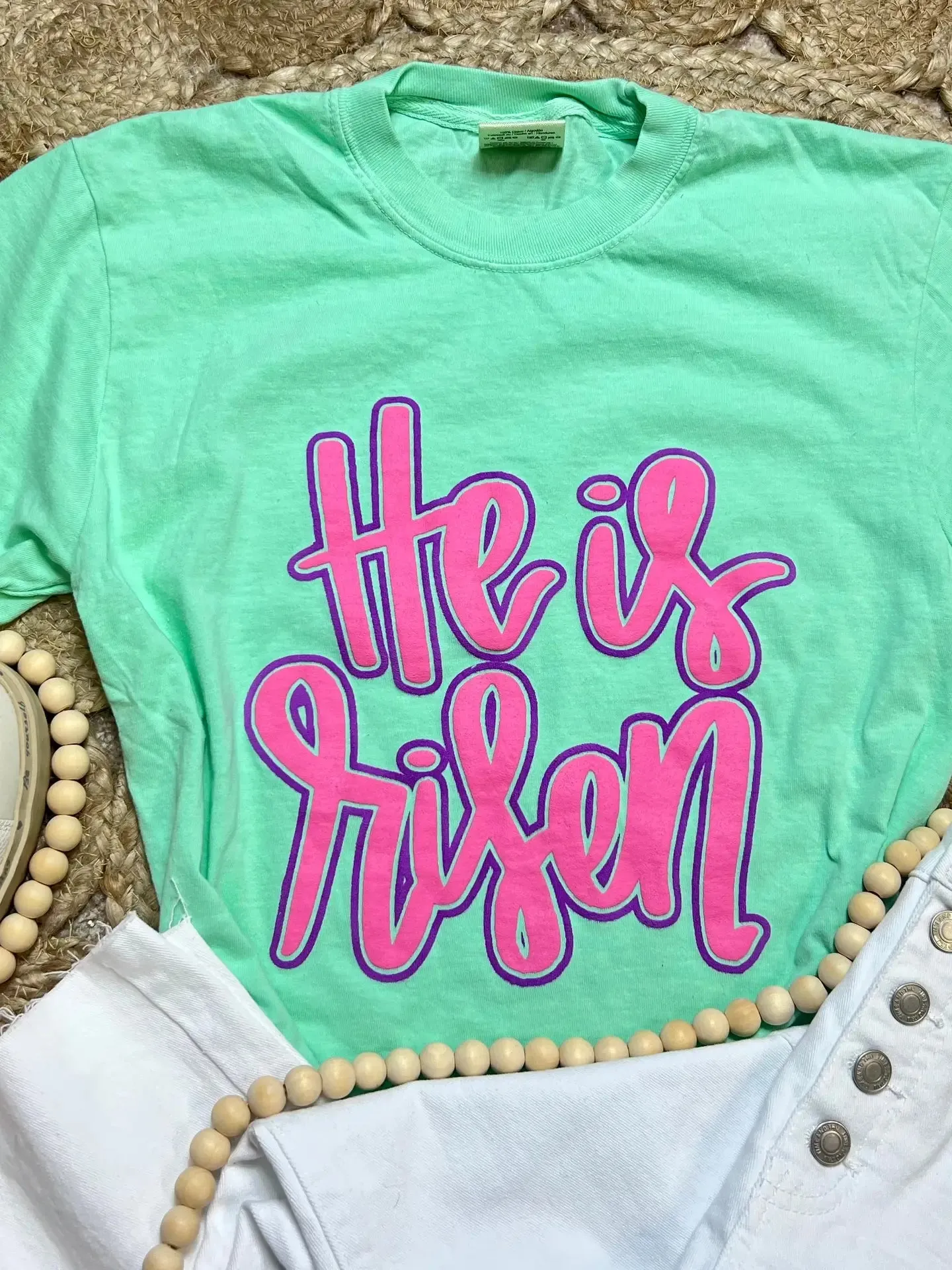 He Is Risen Graphic Tee