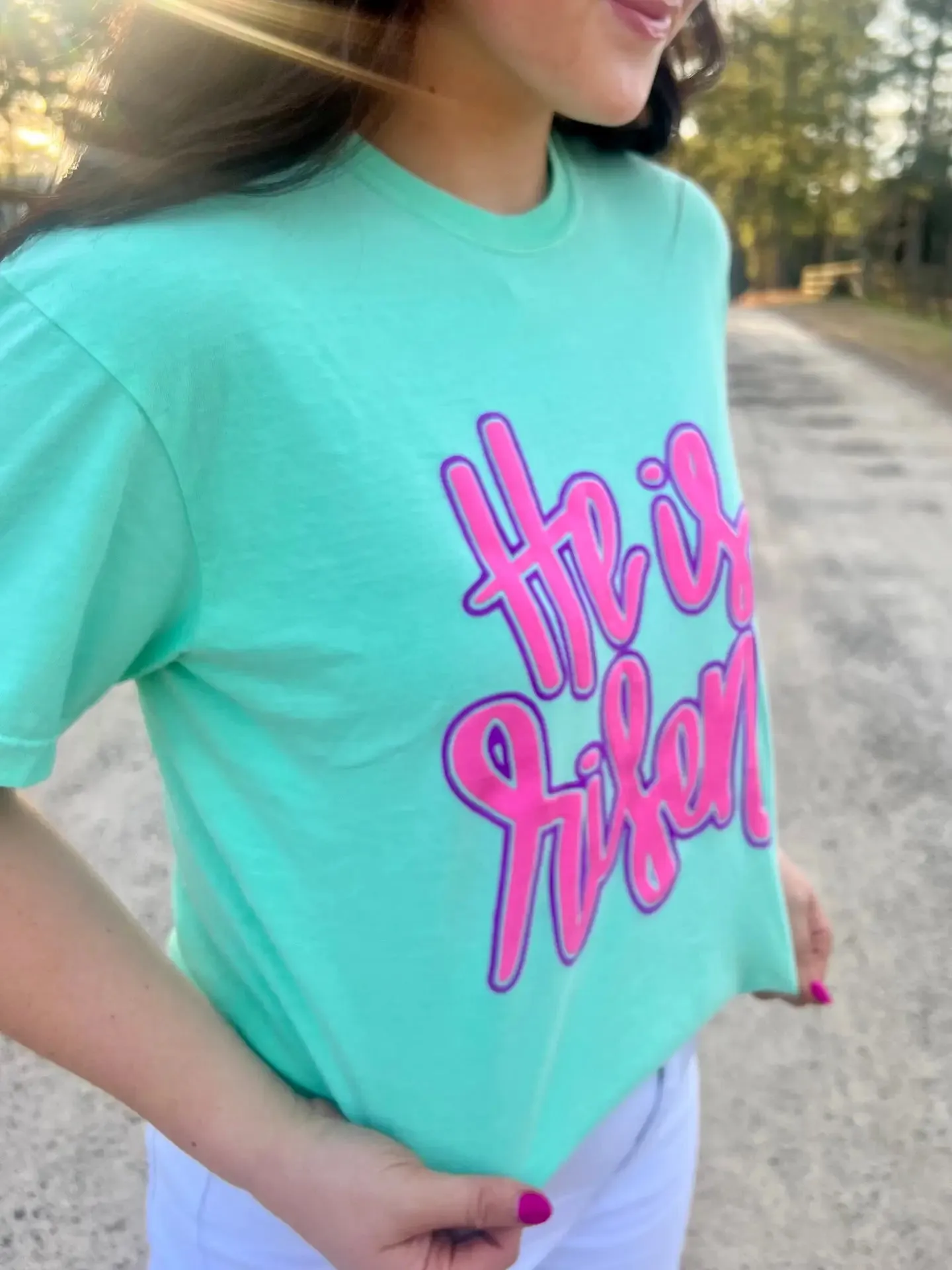 He Is Risen Graphic Tee