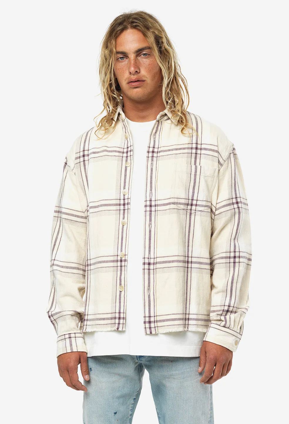 Hemi Oversized Shirt / Gobi Check