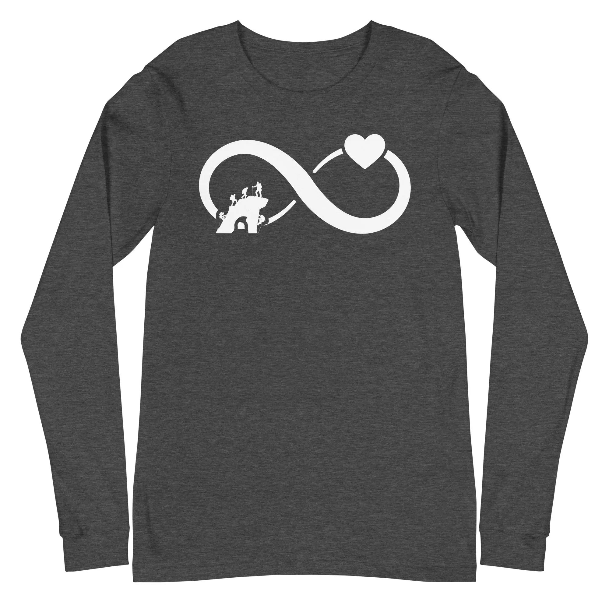 Infinity Heart and Climbing - Longsleeve (Unisex)