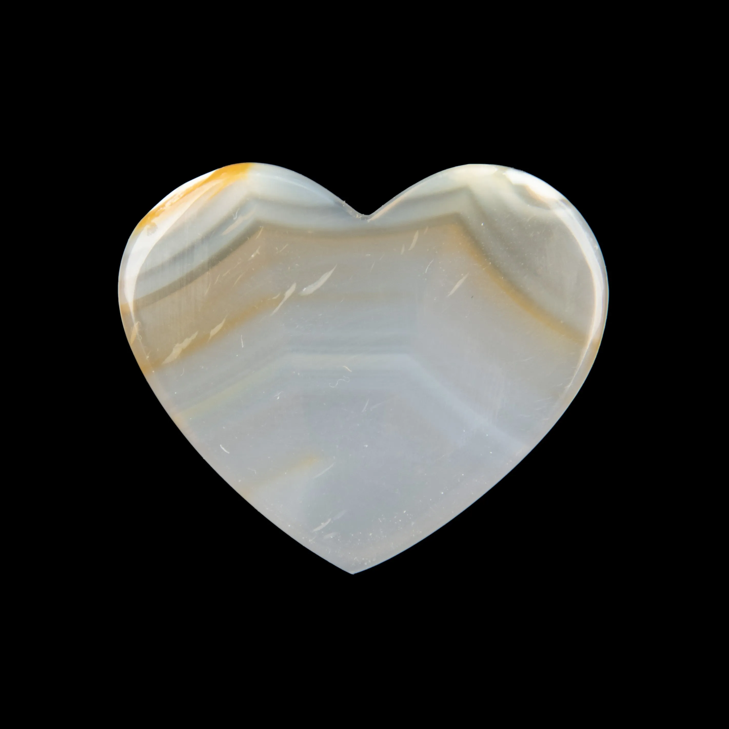 Iris Agate - Heart