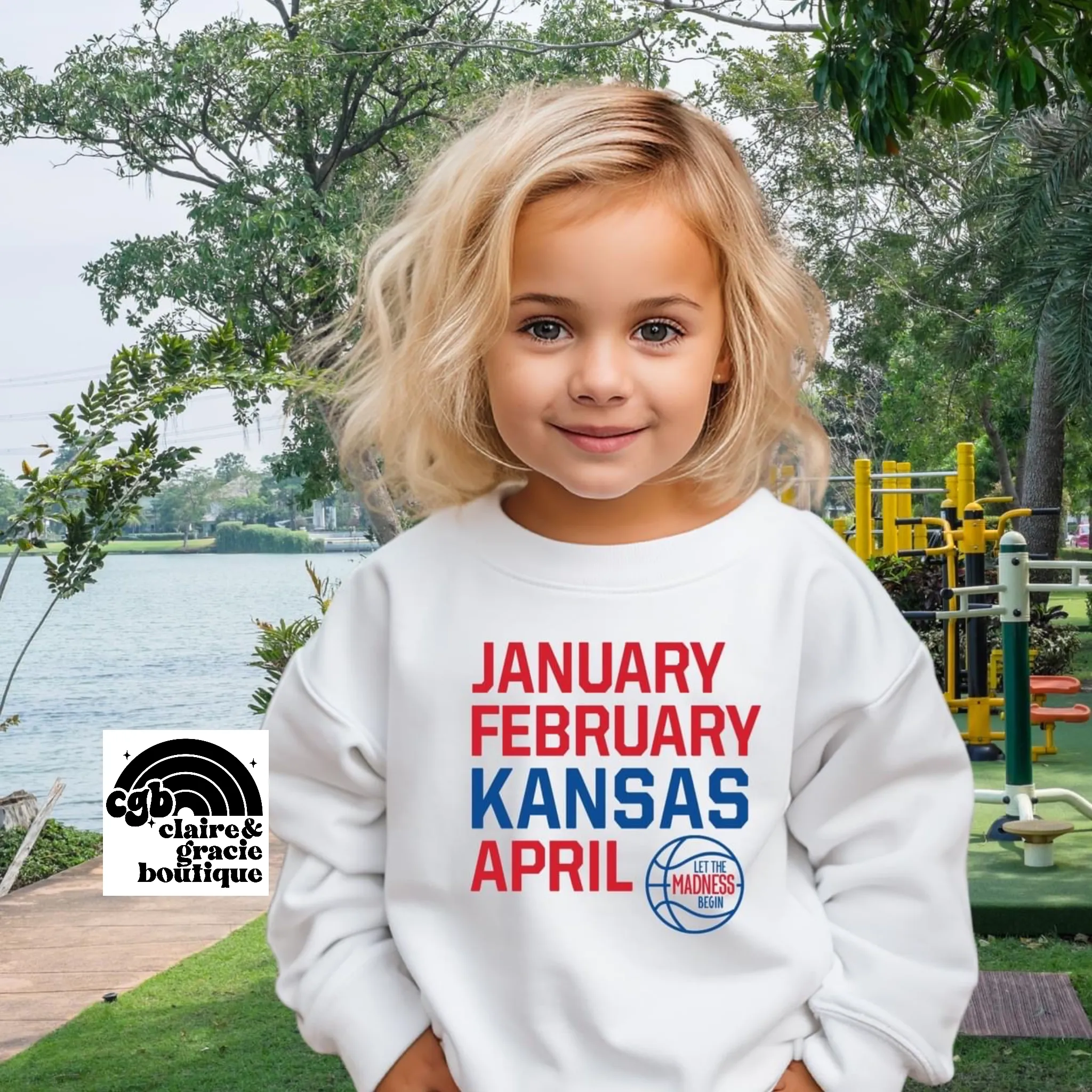 January February Kansas April| March Madness |Toddler Youth Adult