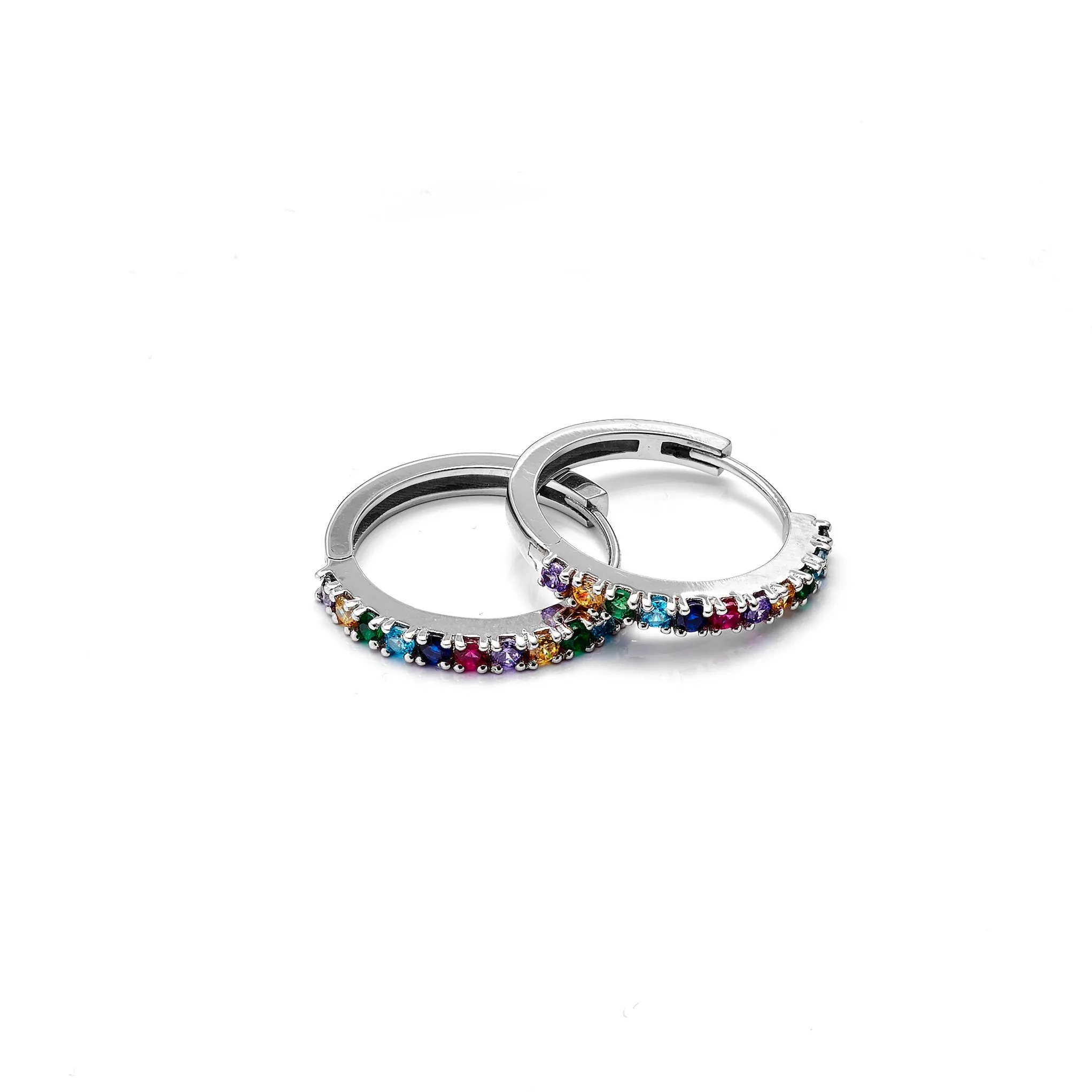 Kaleidoscope / Hoops / Multi-Coloured   Silver