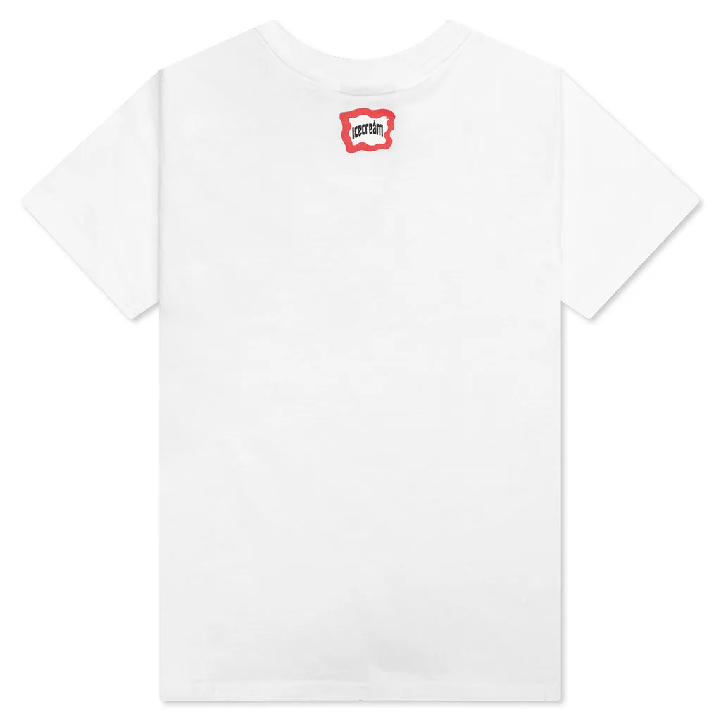 Kids Blocks S/S Tee - White