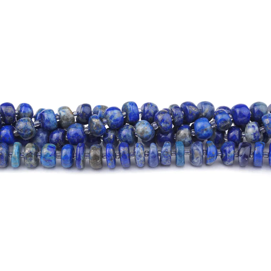 Lapis 5x8mm Chip - 15-16 Inch