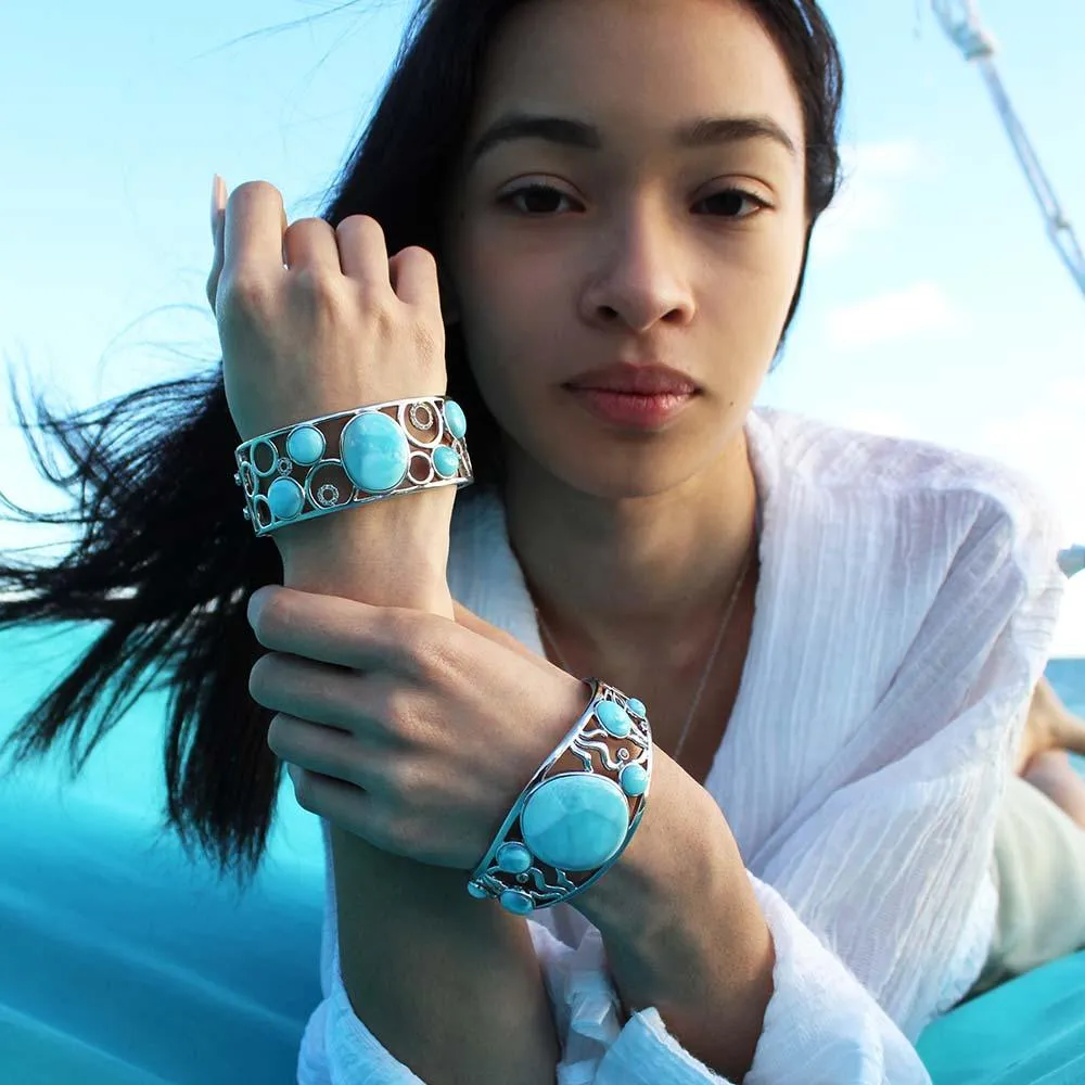 Larimar Into the Depths Bangle