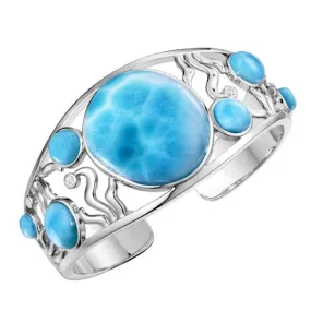 Larimar Into the Depths Bangle