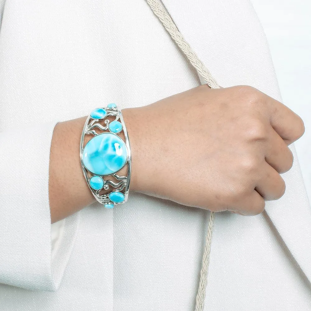 Larimar Into the Depths Bangle