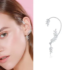 Laurel Leaf Ear Hook / Ear Cuffing