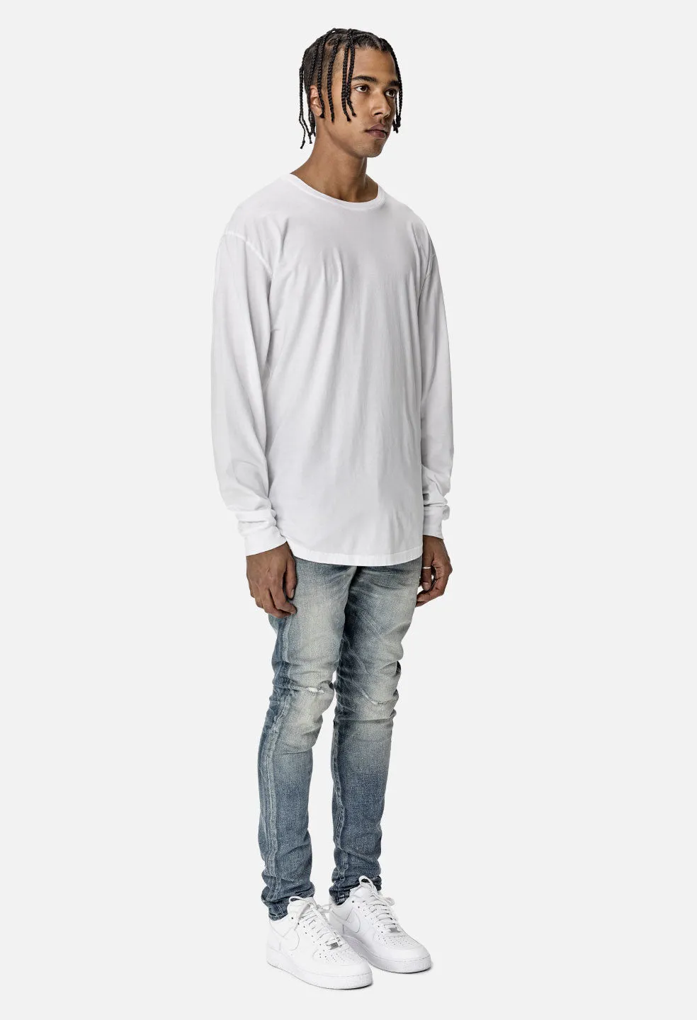 LS Classic Curve Tee / White