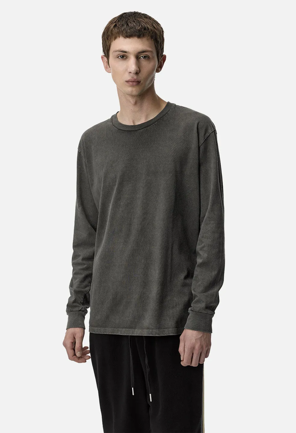 LS Classic Tee / Charcoal Natural Dye