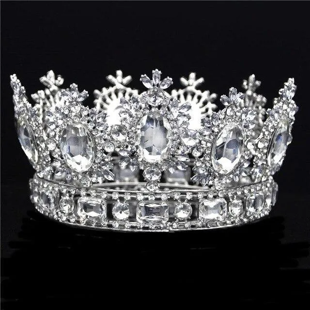 Luxury Royal Queen Crown for Prom or Wedding