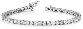 MARTINA 20 Carat Diamond Tennis Bracelet in 14K - 18K Gold or  Platinum 65 pointer H Color I1 Clarity By Mike Nekta