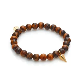 Men's Edit / All For One / Bracelet / Tigers Eye   Gold