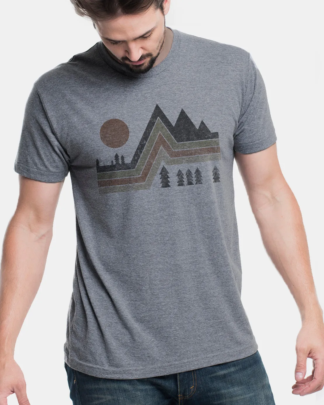 Men's Vintage Mountain T-Shirt