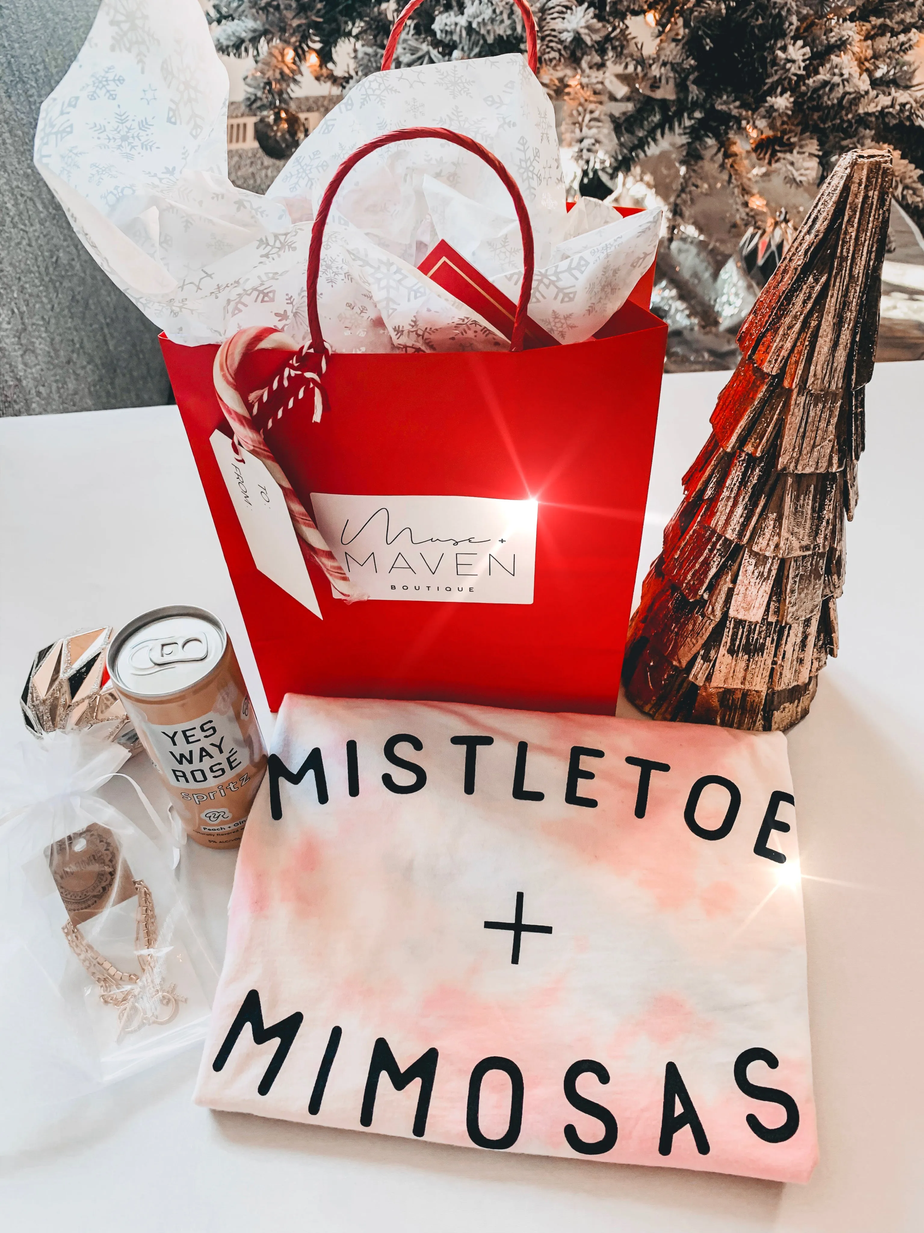 Mistletoe   Mimosas Tee