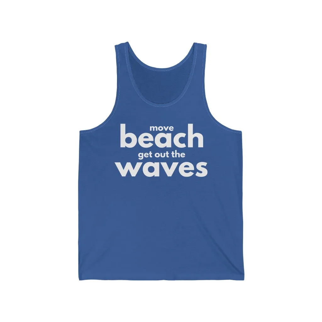 Move Beach Unisex Tank Top