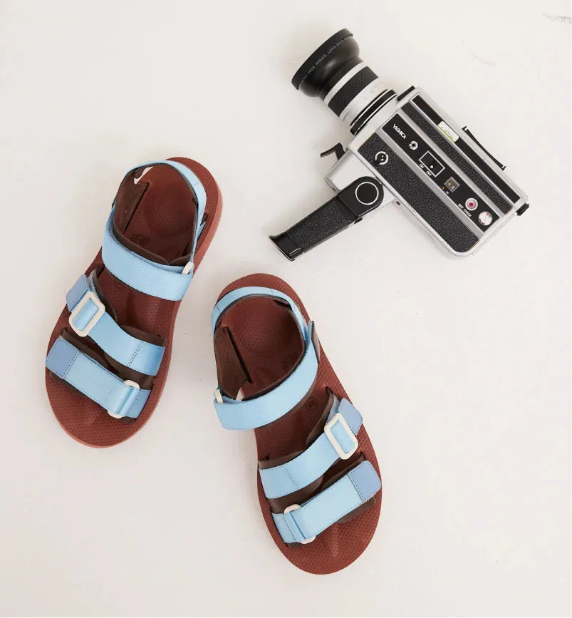 Neptune 2.0 Athletic Sandal l Cornflower and Chocolate