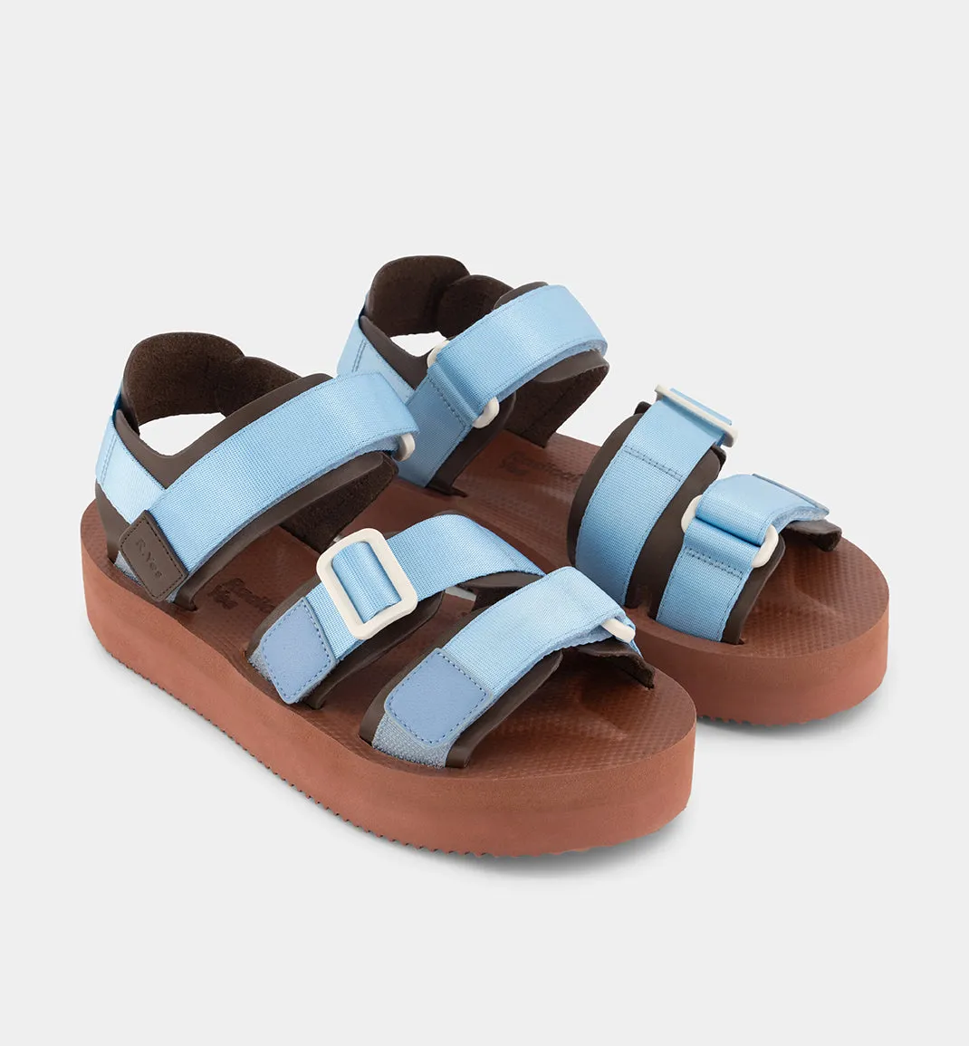 Neptune 2.0 Athletic Sandal l Cornflower and Chocolate