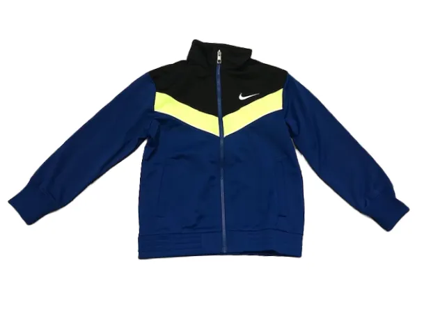 Nike Boys tracksuit 619097-431 blue-black-lime