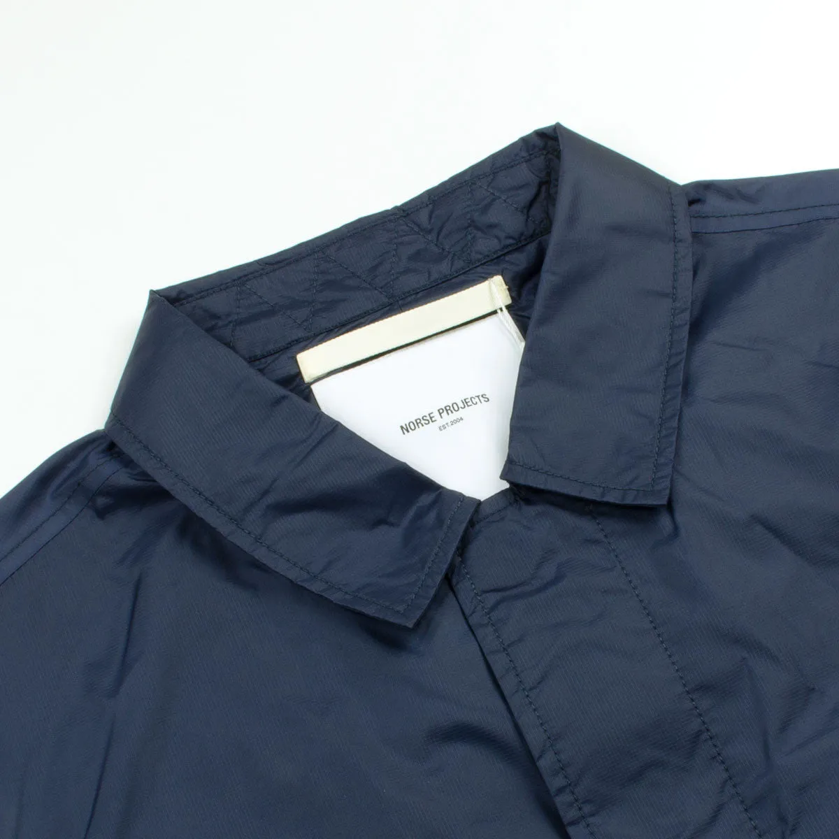 Norse Projects - Thor Light Ripstop Raincoat - Navy