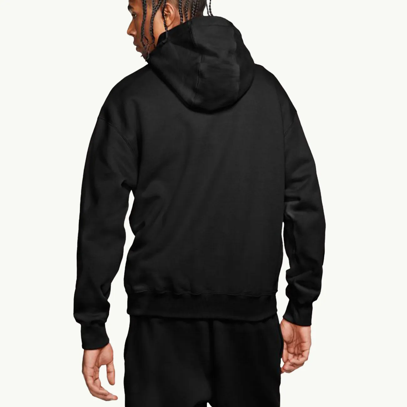 NRG Soloswoosh Fleece Hoodie - Black