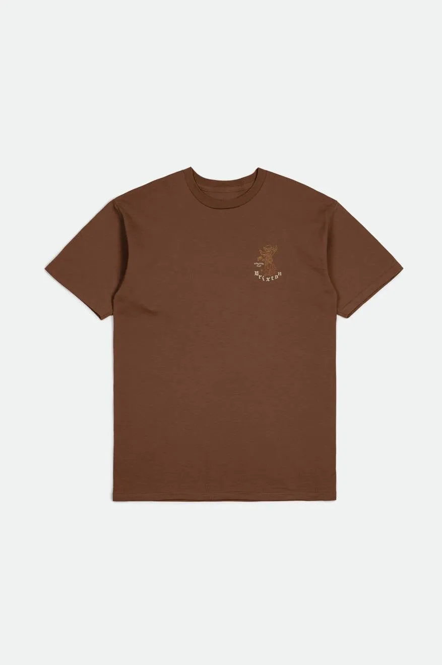 Oakwood S/S Standard Tee - Sepia Worn Wash