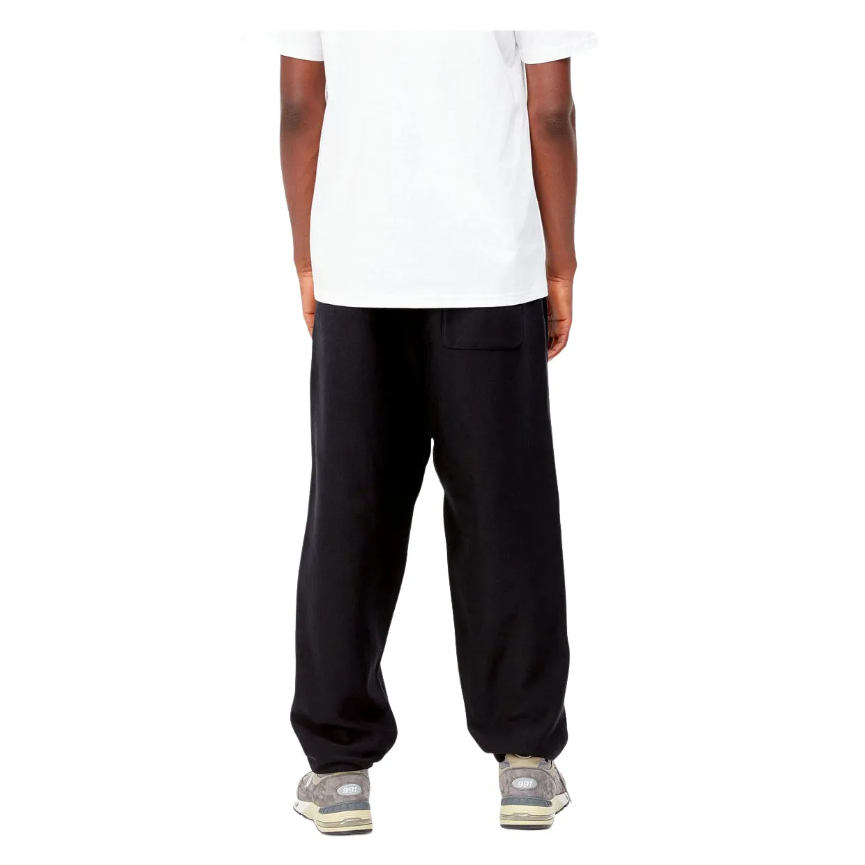 Pantaloni Uomo Carhartt WIP American Script Jogging Nero