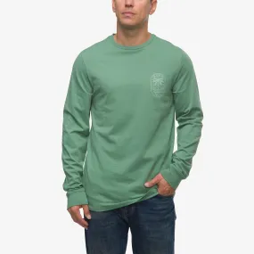 Paradise L/S Tee- Green