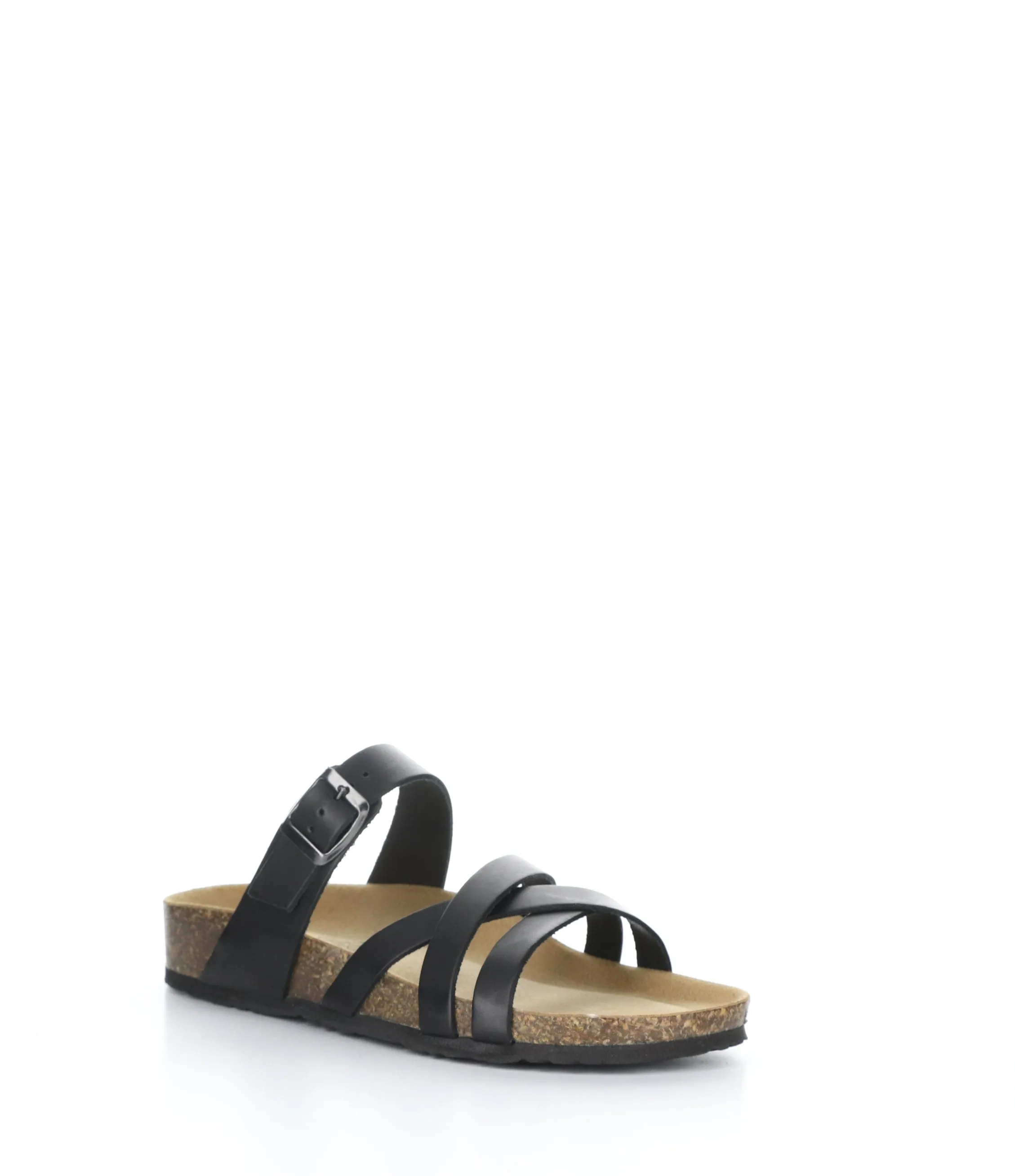 PISCES BLACK Strappy Sandals