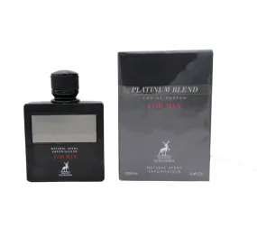 Platinum Blend Eau de Perfume for Men 3.4 FL oz 100 ml