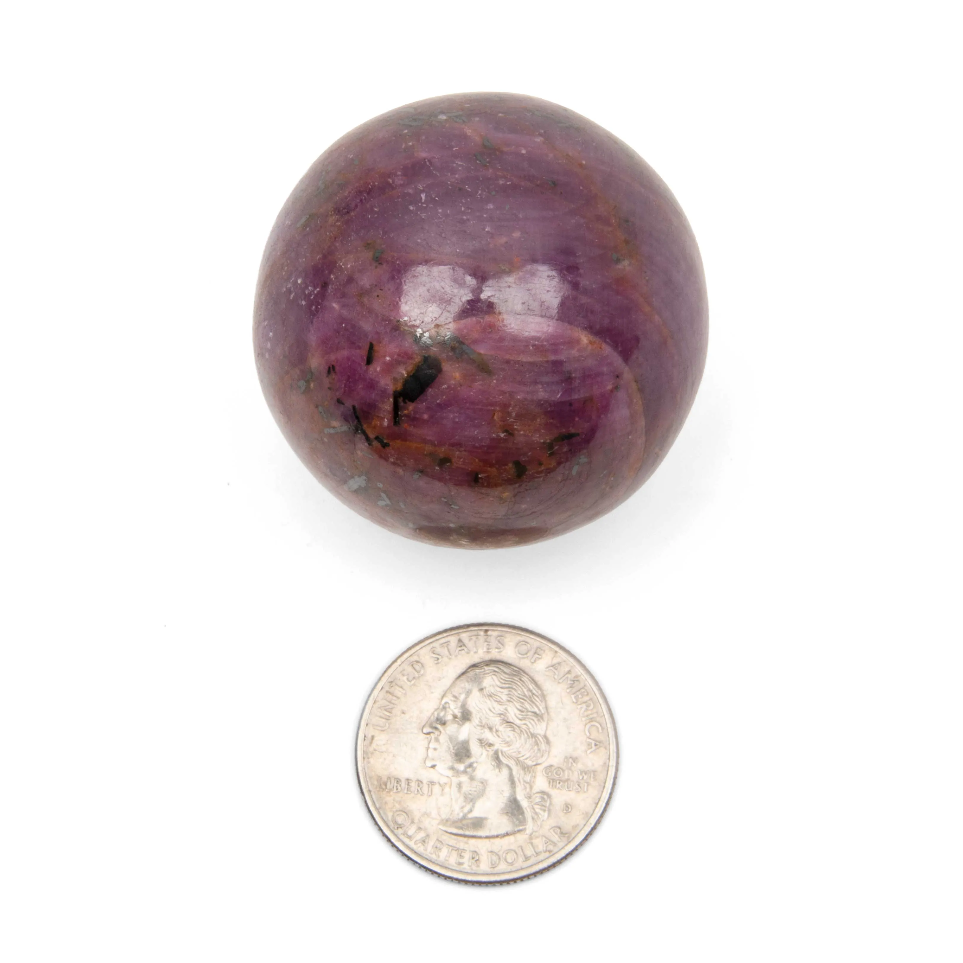 Polished Ruby - Sphere