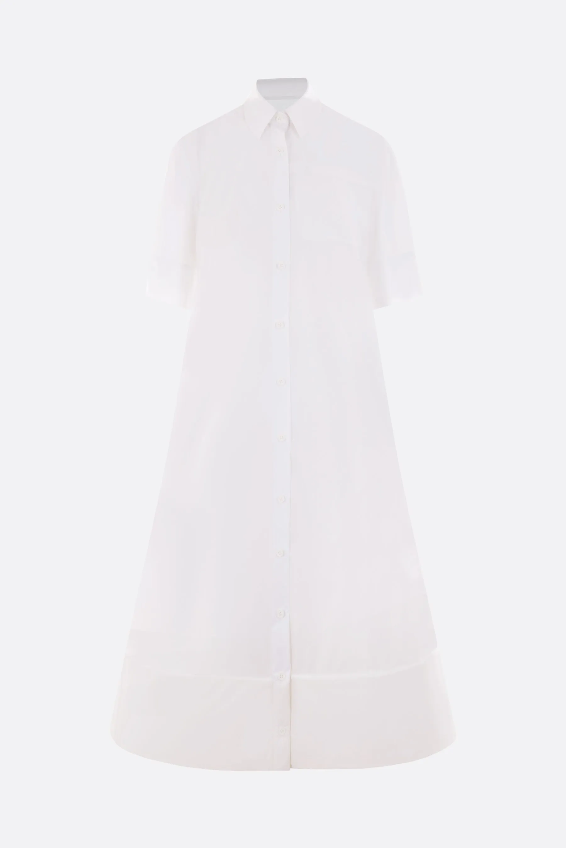 poplin shirt dress