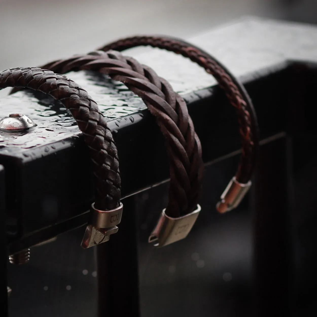 Preston Leather Bracelet Brown