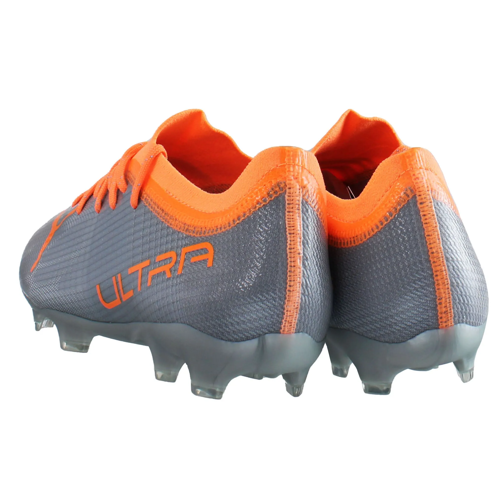 Puma Ultra 2.4 FG/AG Silver Kids Football Boots