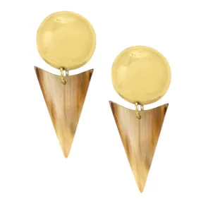 Pyramid Post Earrings