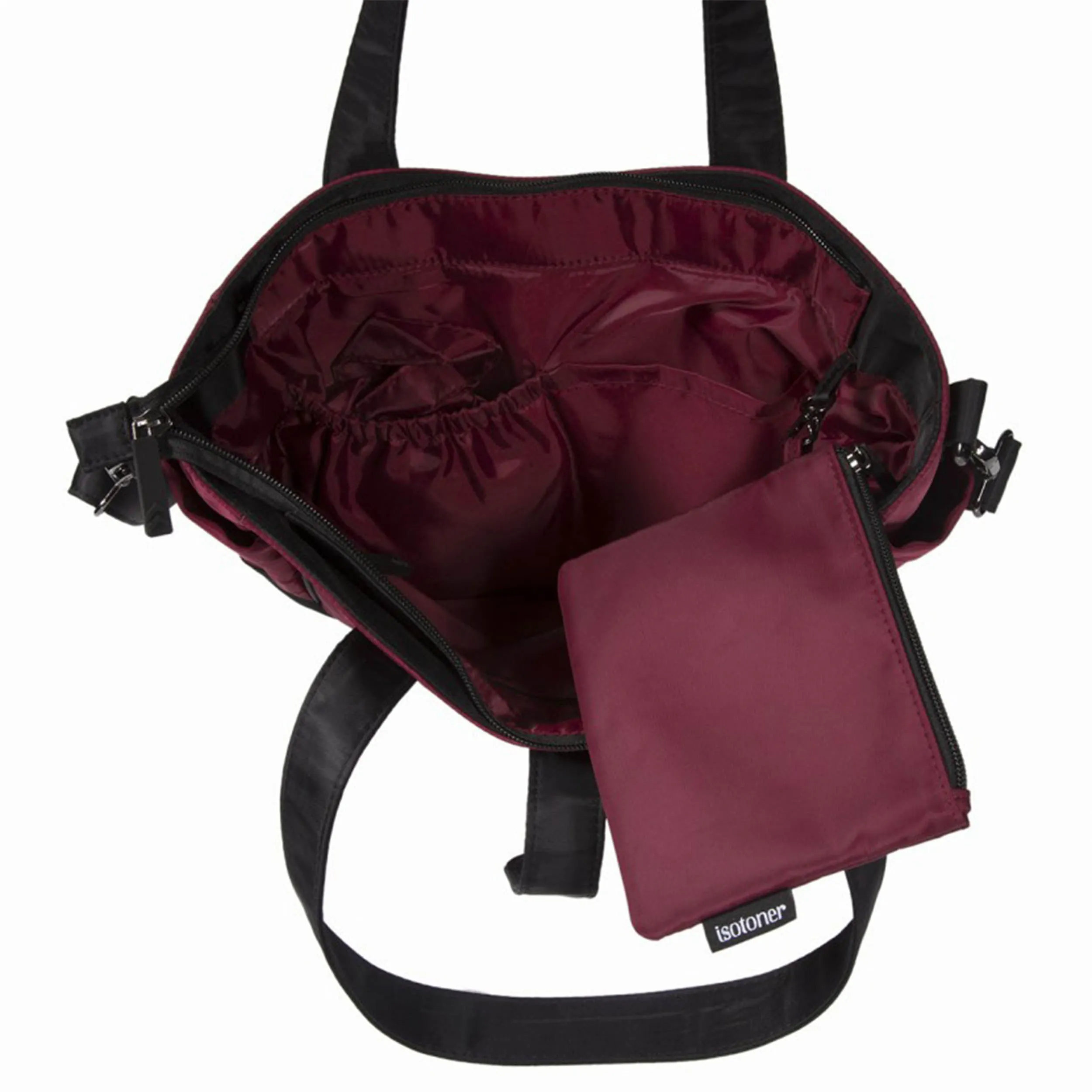 Sac Cabas femme Bordeaux