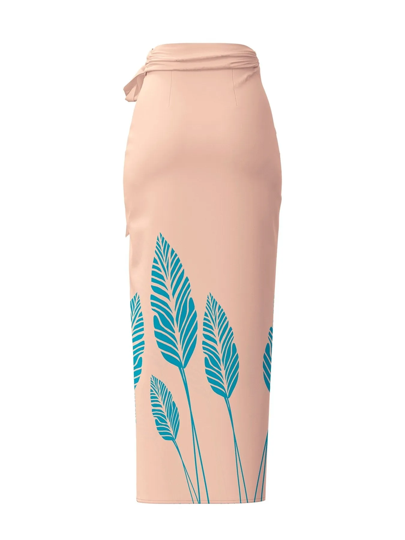 Seur Skirt - Fronds Blu