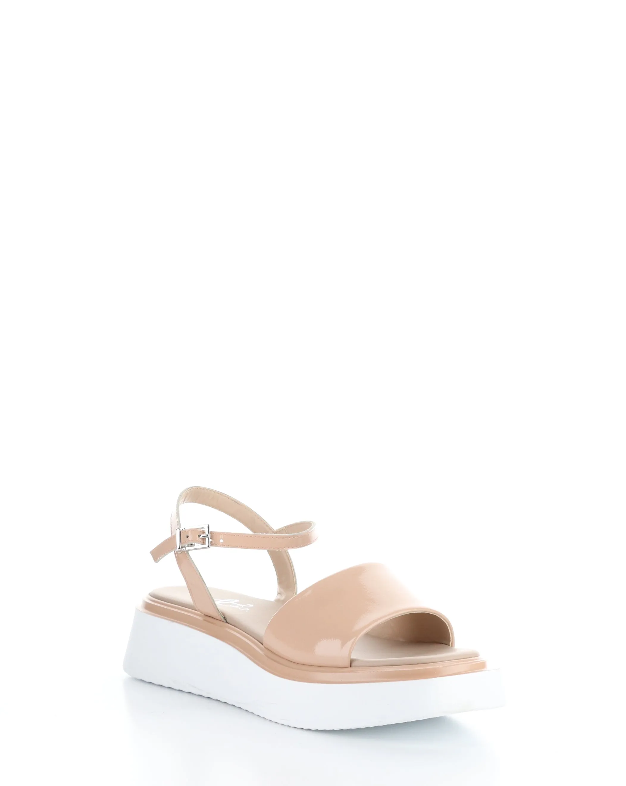 SHASTA NUDE Buckle Sandals