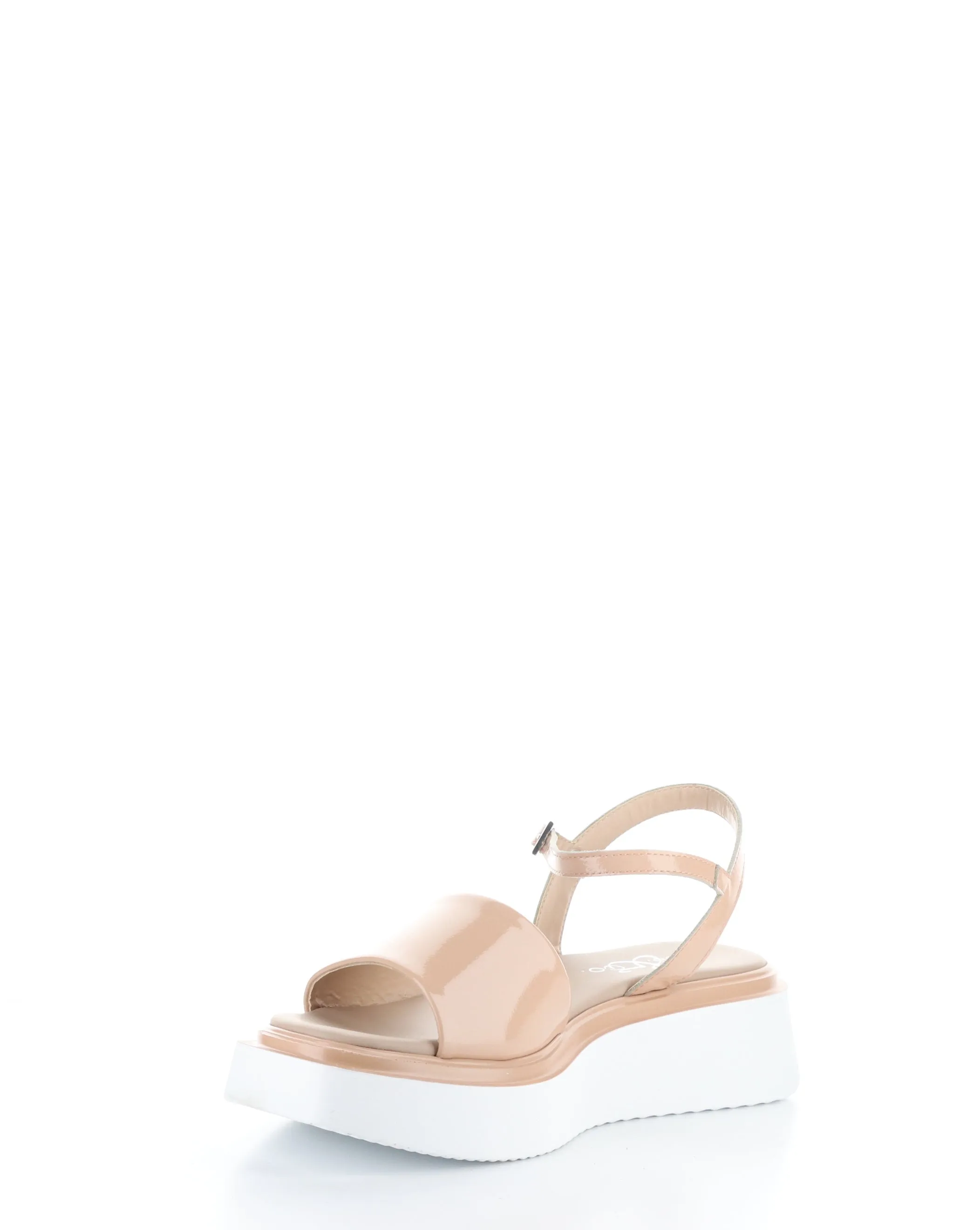 SHASTA NUDE Buckle Sandals