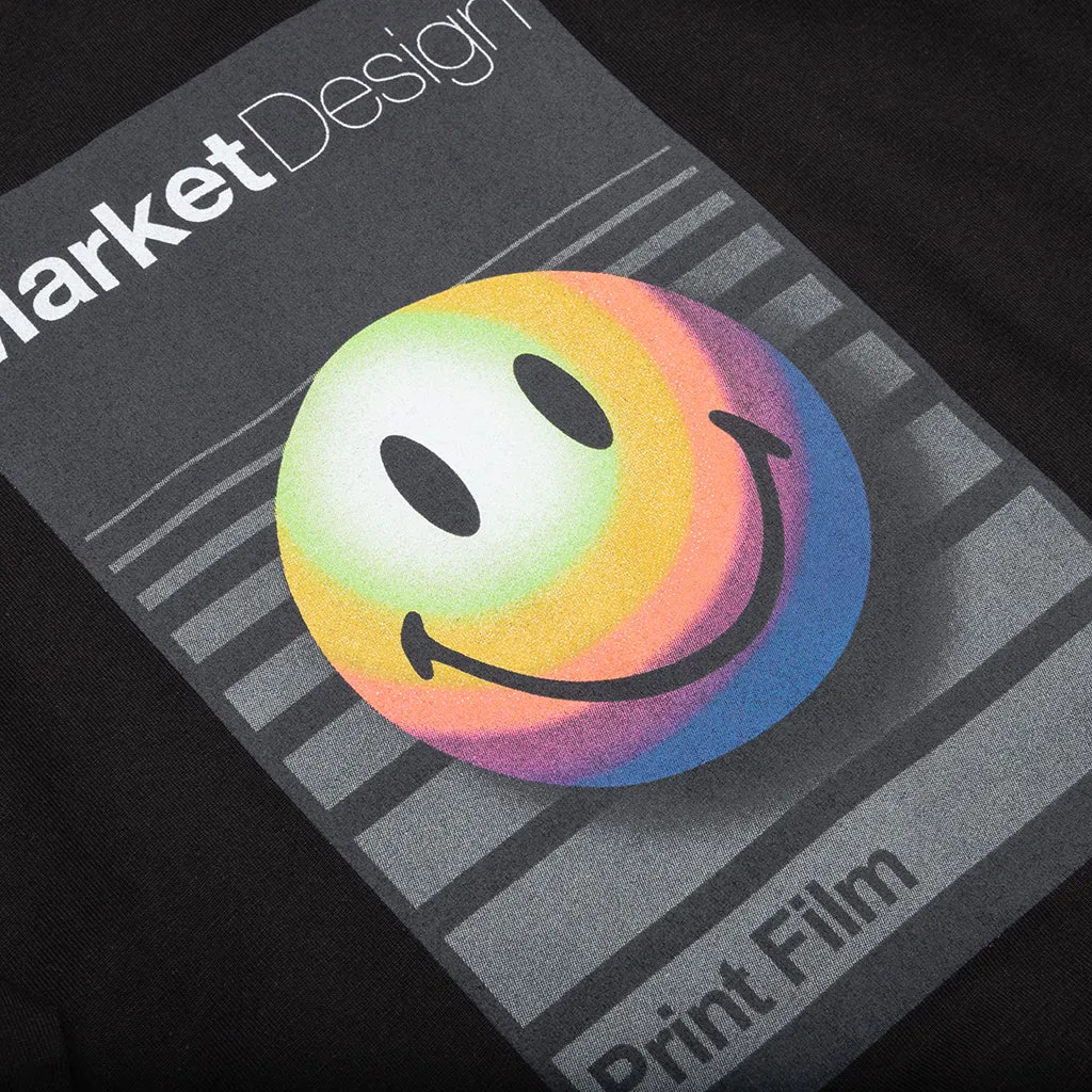 Smiley Analogue T-Shirt - Black