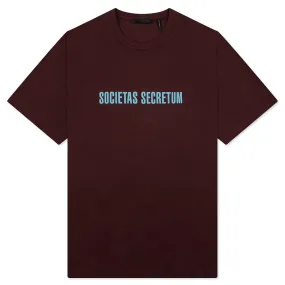 Societas Tee 3 - Chocolate