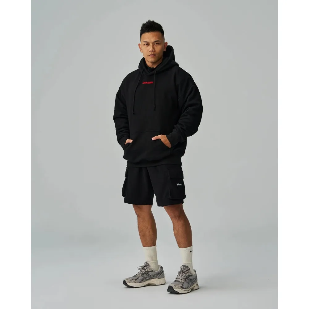 TEAMJOINED JOINED OVERSIZED HOODIE-BLACK