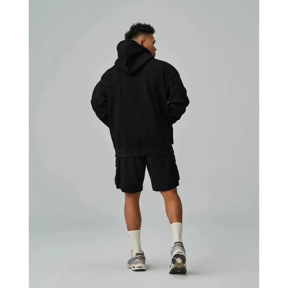 TEAMJOINED JOINED OVERSIZED HOODIE-BLACK