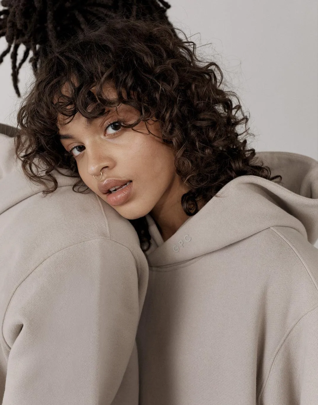 The Oversized Pullover Hoodie in Ashwood